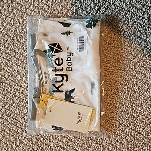 NEW Kyte Baby Zippered Romper in Summit 12-18 months